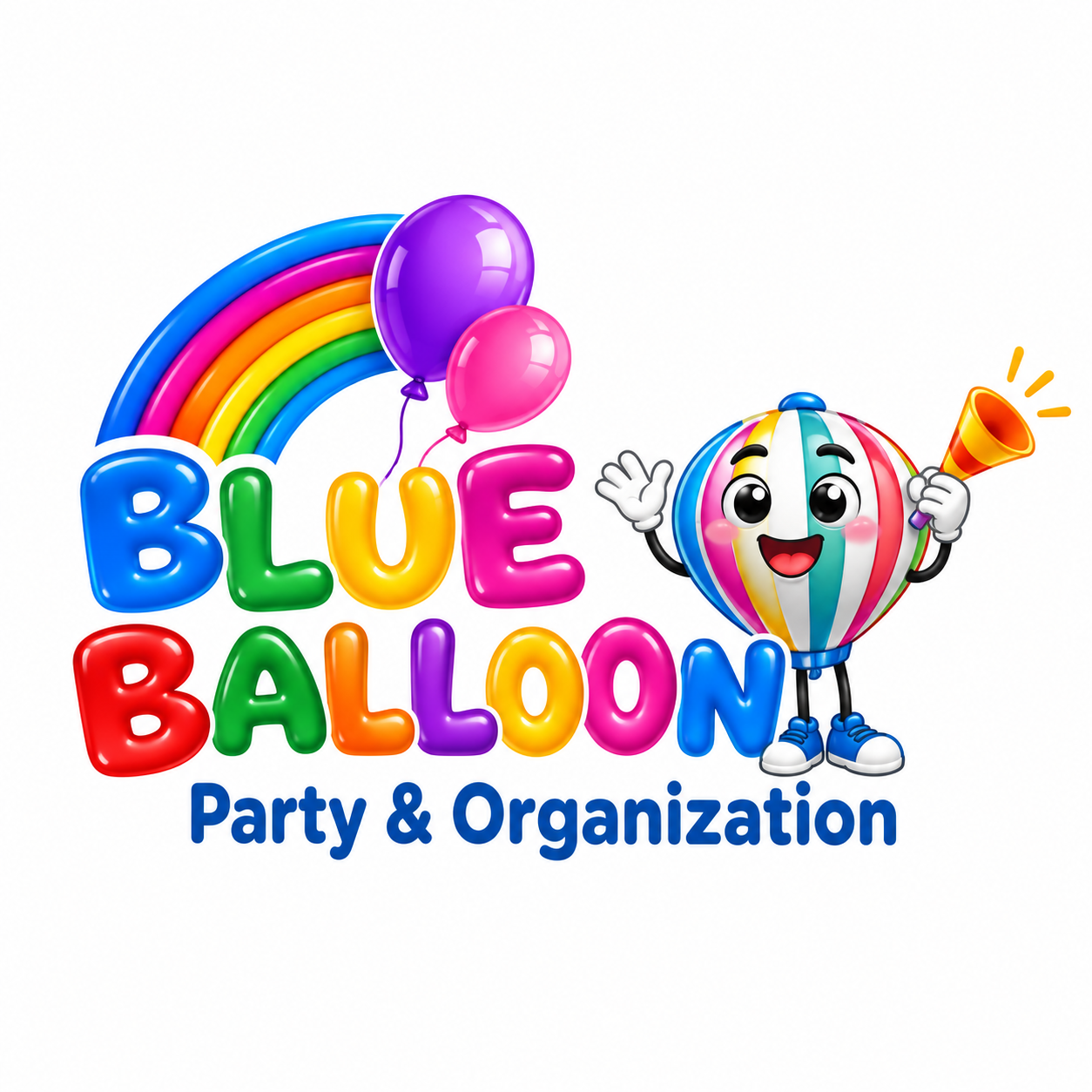 Logo Blue Balloon World